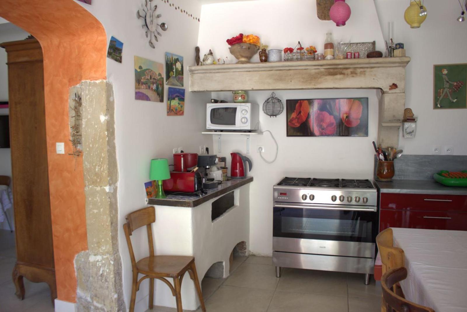 Вилла Chez Germaine Les Granges-Gontardes Экстерьер фото