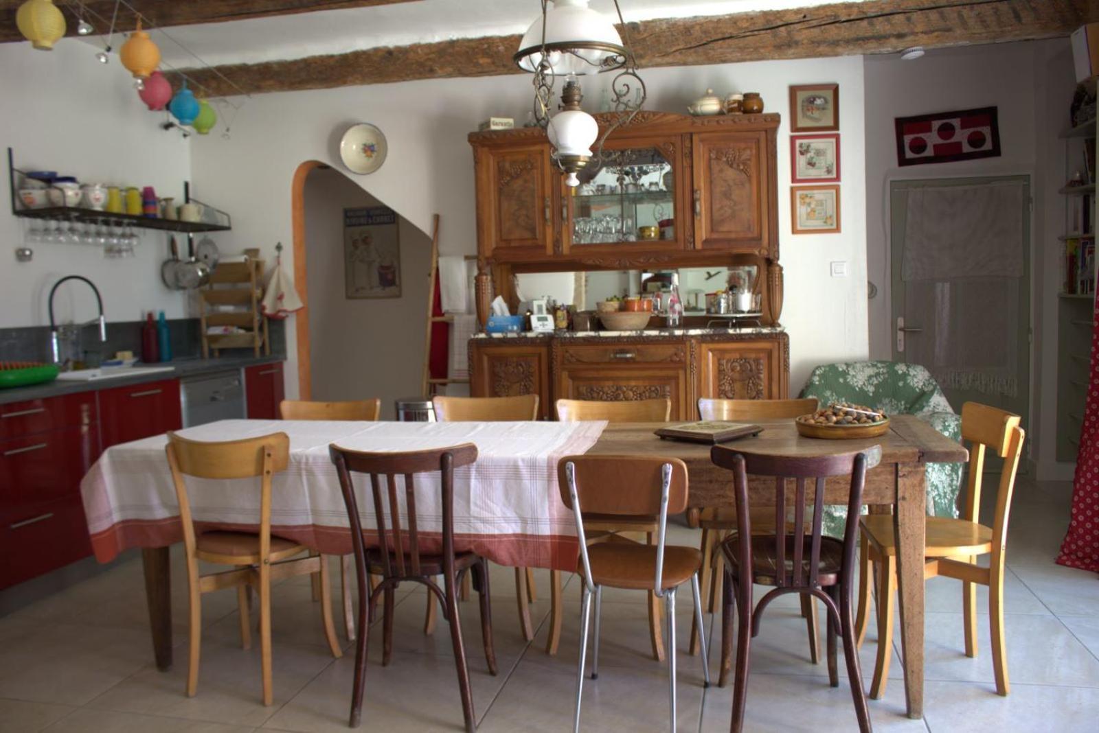 Вилла Chez Germaine Les Granges-Gontardes Экстерьер фото